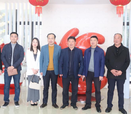 助力大渡口经开区招大引强，新徽商传媒陪同施为民常委一行赴洽洽考察