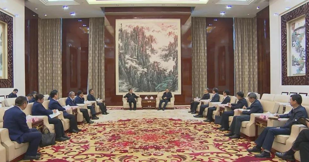 安徽省委省政府与中国电子科技集团举行工作座谈